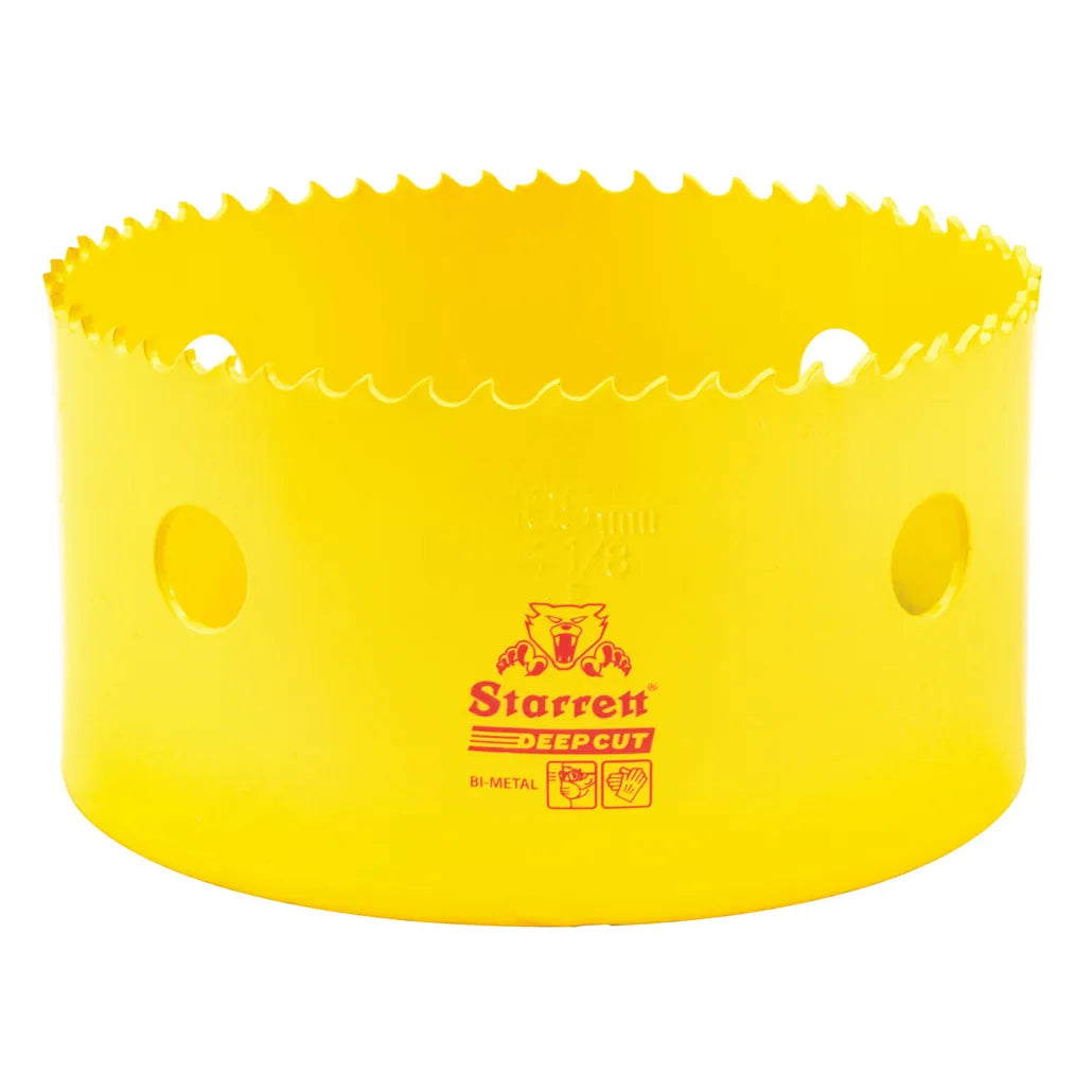 Starrett - DCH Bi-Metal Deep Cut Holesaw 105mm (4.1/8inch) | DCH0418