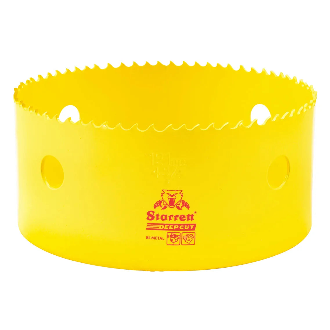 Starrett - DCH Bi-Metal Deep Cut Holesaw 121mm (4.3/4inch) | DCH0434