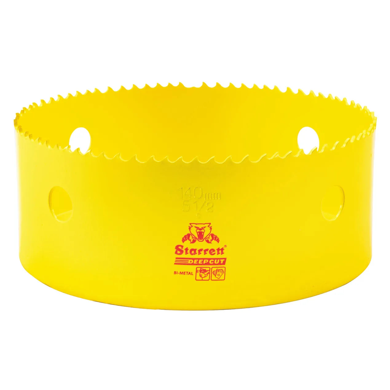 Starrett - DCH Bi-Metal Deep Cut Holesaw 140mm (5.1/2inch) | DCH0512