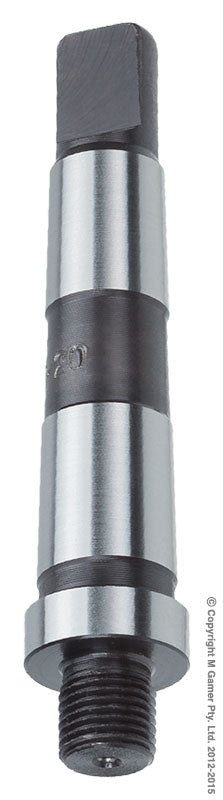 Geiger - Drill Chuck Thread Arbor MT2 - 1/2"x20tpi mount | DCTAMT220