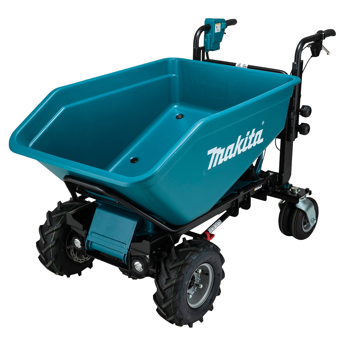 Makita Tools - 18V x 2 Brushless Wheelbarrow with electric dump & bucket - Tool Only | DCU602Z