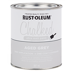 Rust-Oleum  - Chalked Paint Aged Grey - Quart 887ml | 305274