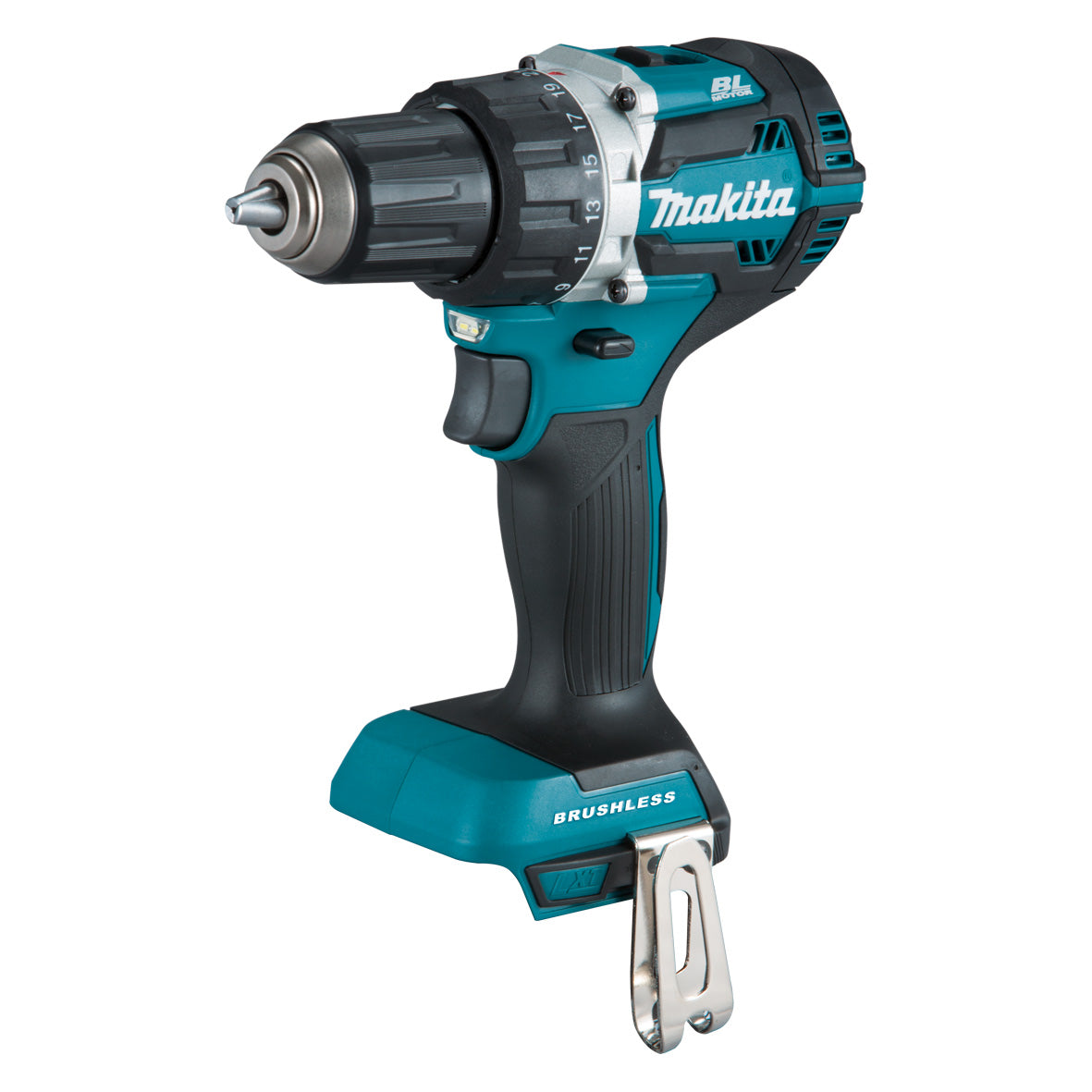 Makita Tools - 18V Compact Brushless Heavy Duty Compact Driver Drill - Tool Only | DDF484Z