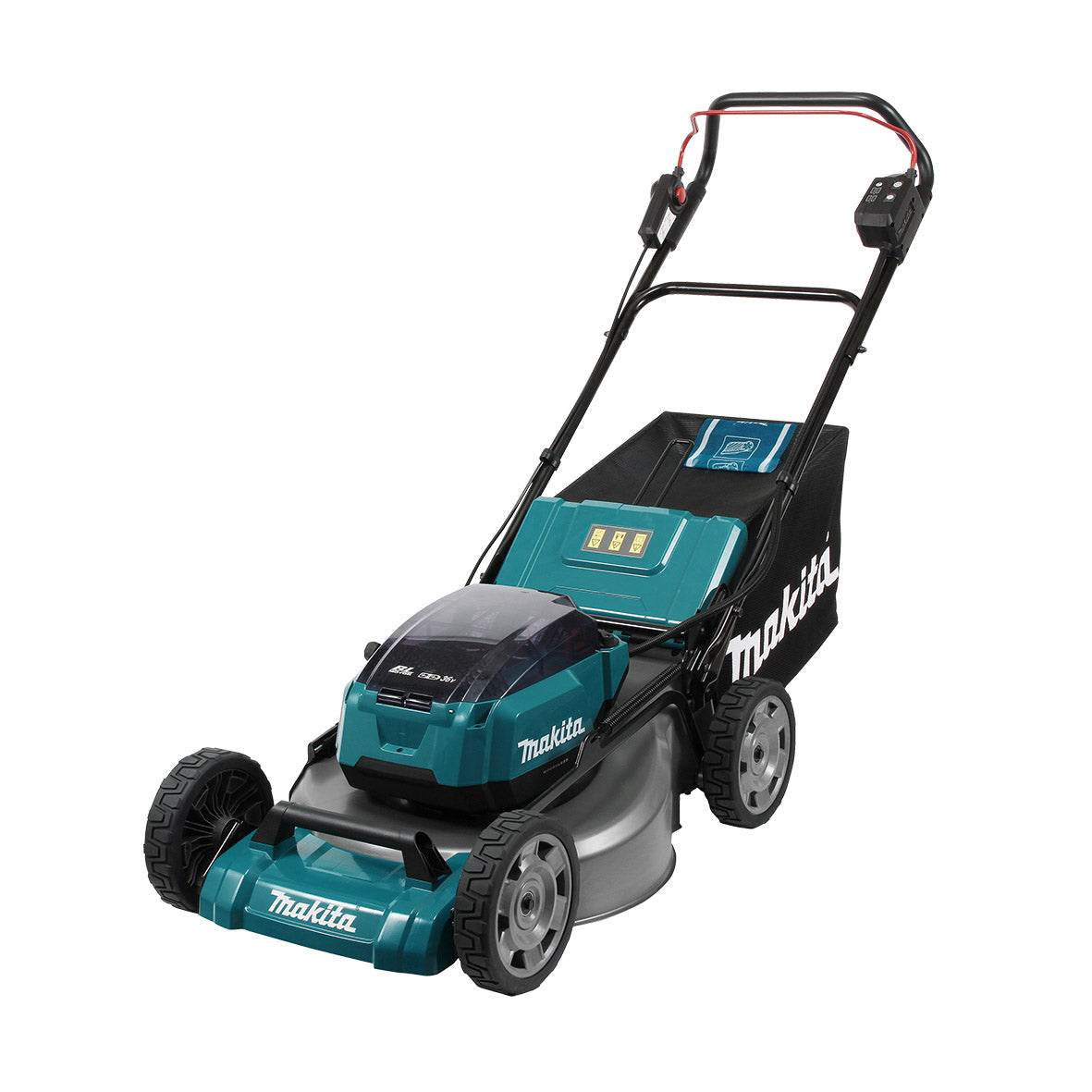 Makita Tools - 18V x 2 Brushless 534mm (21") Lawn Mower Heavy Duty Steel Deck - Tool Only | DLM535Z