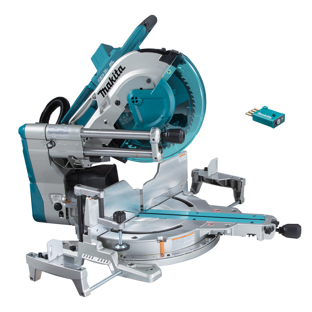 Makita Tools - 18V x 2 Brushless AWS 305mm (12") Slide Compound Saw (DLS211ZU) & Mitre Saw Stand (AUAWST06) - Tool Only | DLS211ZU-AWST06