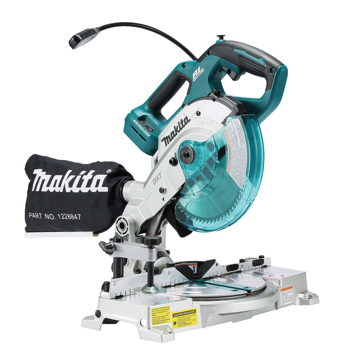 Makita Tools - 18V Compact Brushless 165mm (6-1/2") Mitre - Tool Only | DLS600Z