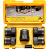 Alpha - 5 Pc Damaged Nut & Bolt Extractor Set 1/2" Drive Metric/Imperial