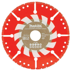 Makita - 100mm x 16mm Rescue Vac Brazed Diamond Blade | B-66933