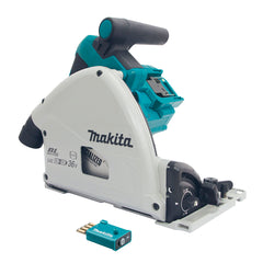 Makita Tools - 18V x 2 Brushless AWS 165mm Plunge Saw - Tool Only | DSP601ZJU