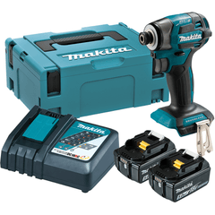Makita - 18V Brushless 4-Stage Impact Driver Kit | DTD173RTJ