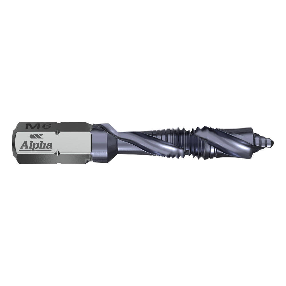 Alpha M6 x 1.0 Onsite Plus Combination Drill & Tap