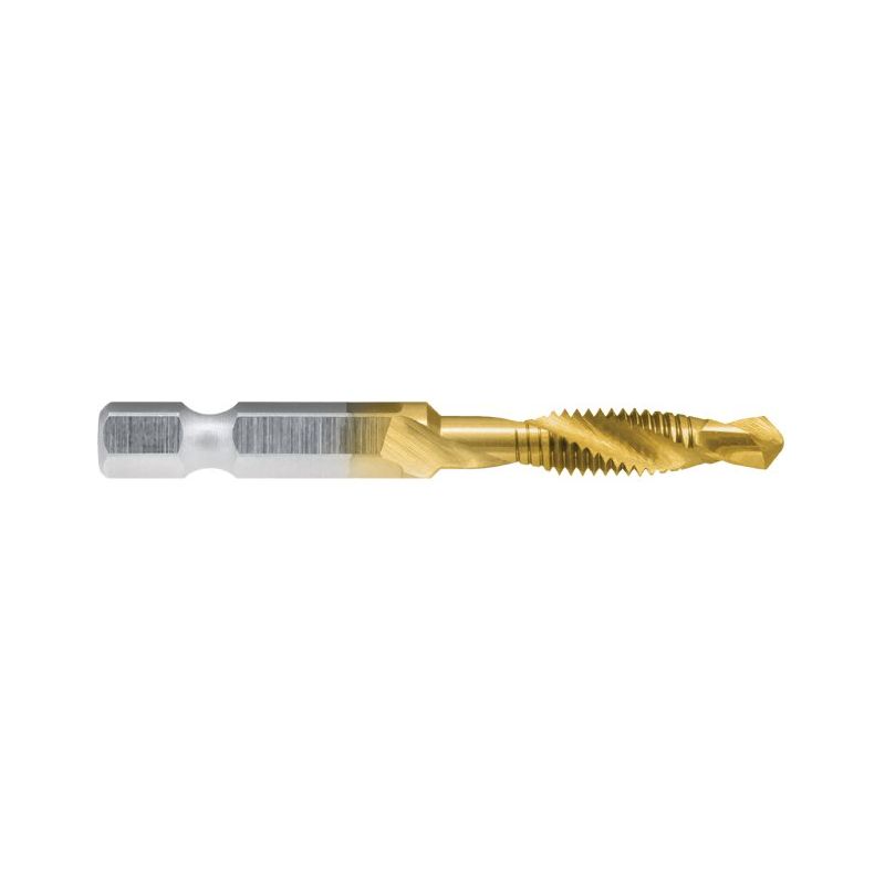 UNC 10G x 24 HSS Combination Drill & Tap | TiN Coated