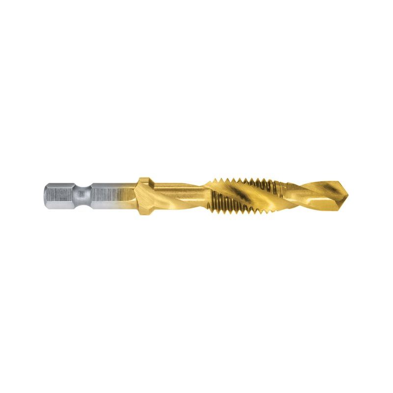 UNC 8G x 32 HSS Combination Drill & Tap | TiN Coated