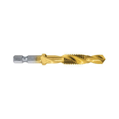 UNC 8G x 32 HSS Combination Drill & Tap | TiN Coated