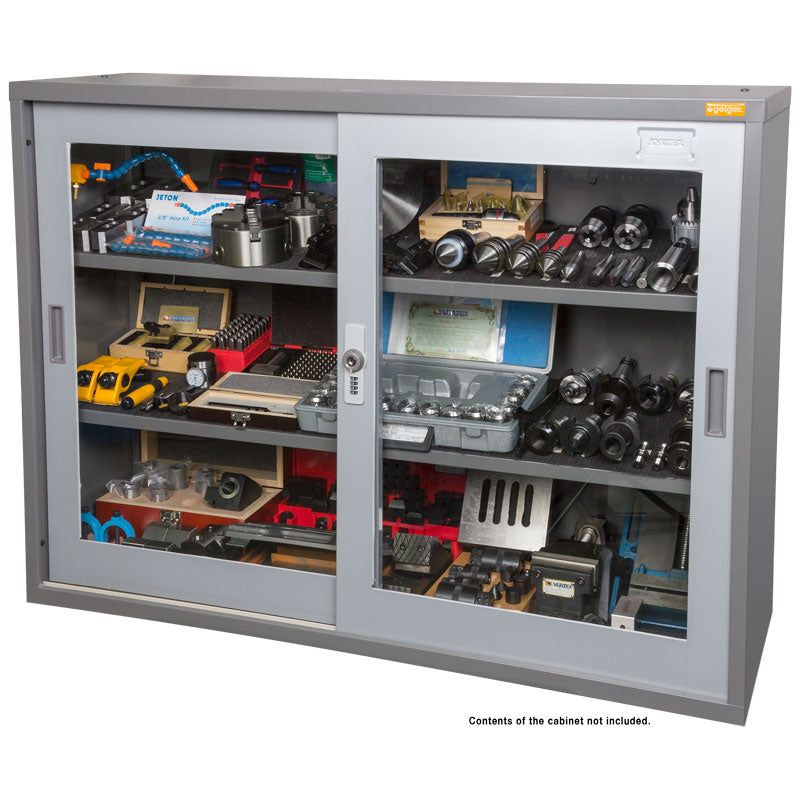 Geiger - Lockable Glass Door Display Cabinet | DU118G