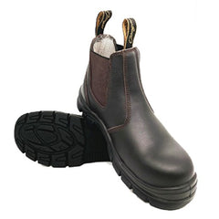 Maxisafe Cougar DUBBO Claret Elastic Sided Boot Composite Toe | DUBBO