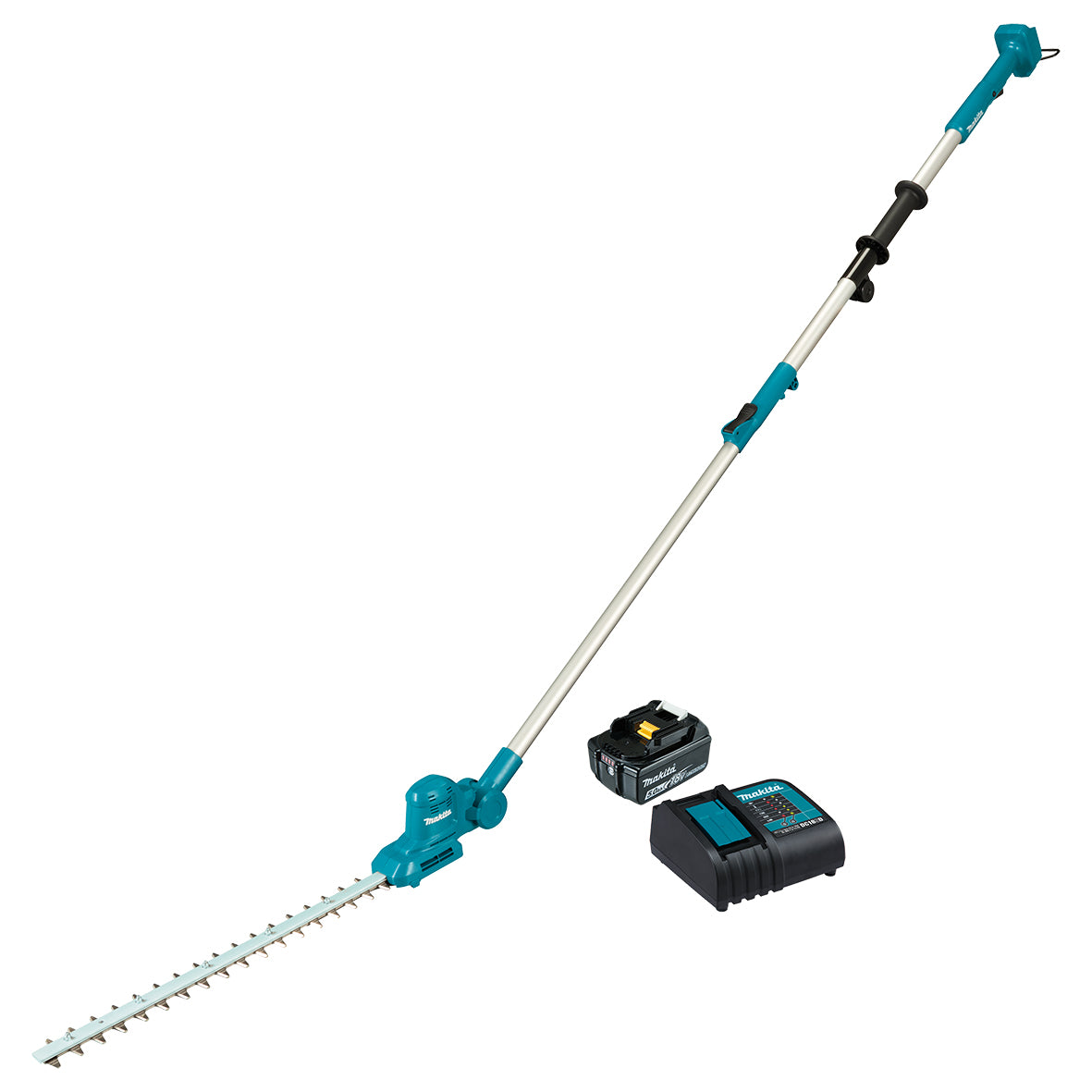 Makita Tools - 18V 460mm Pole Hedge Trimmer Kit - Includes 1 x 3.0Ah Battery & Charger | DUN461WSF
