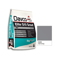 Davco Elite G10 Grout 103 ash Grey 5kg | 632714