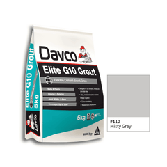Davco Elite G10 Grout 110 misty Grey 5kg | 632726