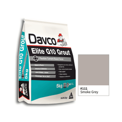 Davco Elite G10 Grout 111 smoke Grey 5kg | 632740