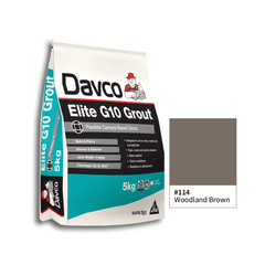Davco Elite G10 Grout 114 Woodland Brown 5kg | 632744