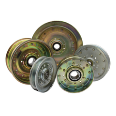 Finer Power Transmissions - Idler Pulley Round Belt Aetna 3-1/4" OD x 5/8" ID x 13/16 Wide | AG2331