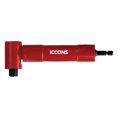 ICCONS® - BI-050 - Right Angle Drill Attachment With Quick Release - 1/4 x 55mm Long | BTRAQR