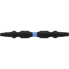 ICCONS® - BI-350 - Impact Double Ended BIt - 1/4H x 65mm Sq2 x Sq2 - Pack Of 10 | BTIDE065SQ2