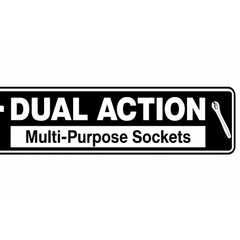 Dual Action - 7/16" x 1/4" Drive Deep 12 Point Socket | 1704014