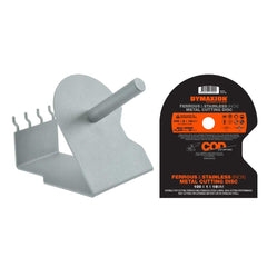 Dymaxion - 100mm x 2mm Display Bracket Merch for Cutting Disc 25Pc | 7700-100-D1