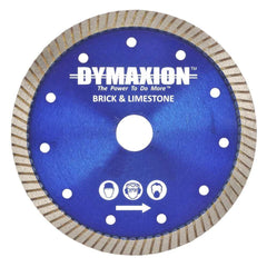 Dymaxion - 115mm x 22mm Bore Diamond Blade Turbo for Brick | BDBT115
