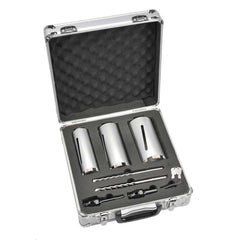 Dymaxion - 52mm Diamond Core Drill Kit for Concrete 3 Pce with Adaptors, 65mm, 80mm Dia | CCSBKIT1