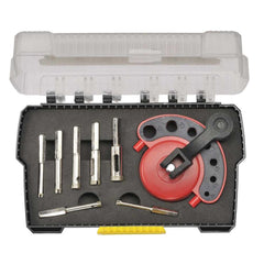 Dymaxion - 8 Piece Diamond Hole Saw Kit with Drill Guide | HDEMK8