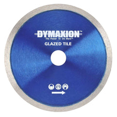 Dymaxion - 125mm x 22mm Bore Diamond Blade Continuous for Glazed Tiles & Marble | BDGC125