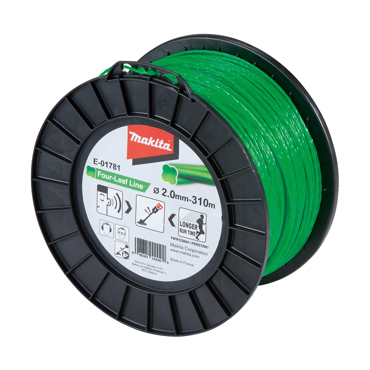 Makita OPE - Brushcutter Acc Four Leaf Silent Nylon Line 2.0mm x 310m | E-01781