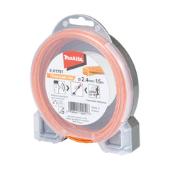 Makita OPE - Brushcutter Acc Four Leaf Silent Nylon Line 2.4mm x 15m | E-01797