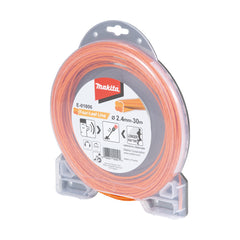 Makita OPE - Brushcutter Acc Four Leaf Silent Nylon Line 2.4mm x 30m | E-01806
