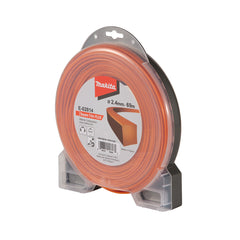 Makita OPE - Brushcutter Acc Square Trim Plus Orange Line 2.4mm x 69m | E-02814
