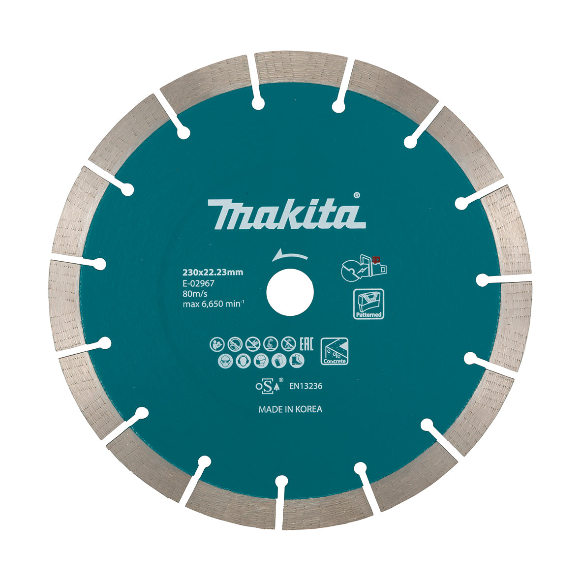 Makita OPE - Powercut Acc 230mm x 22.23 -3DDG Diamond Blade Segmented - DCE090 | E-02967