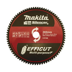 Makita - Efficut Multi - Cut TCT Blade 260 x 30/25.4 x 81T | E-07288
