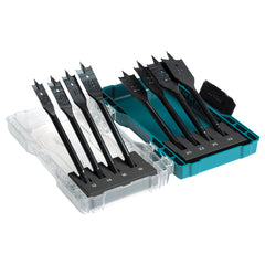 Makita - Flat Wood Spade 8pc Set - 1/4 Hex Shank | E-08698