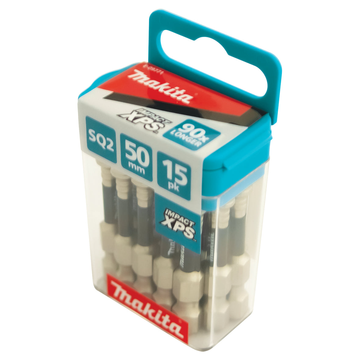 Makita - Driving Impact XPS SQ 2 X 50mm Power Bit - 15Pk E-09771
