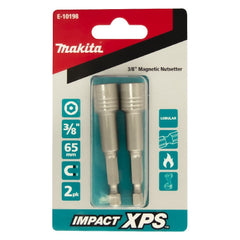 Makita - Driving Impact XPS 3/8 x 65mm Mag Nutsetter - 2Pk | E-10198