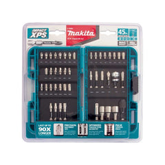 Makita - Driving Impact XPS 45Pc Bit Set - with Quick Chuck Bit Holder | E-10481