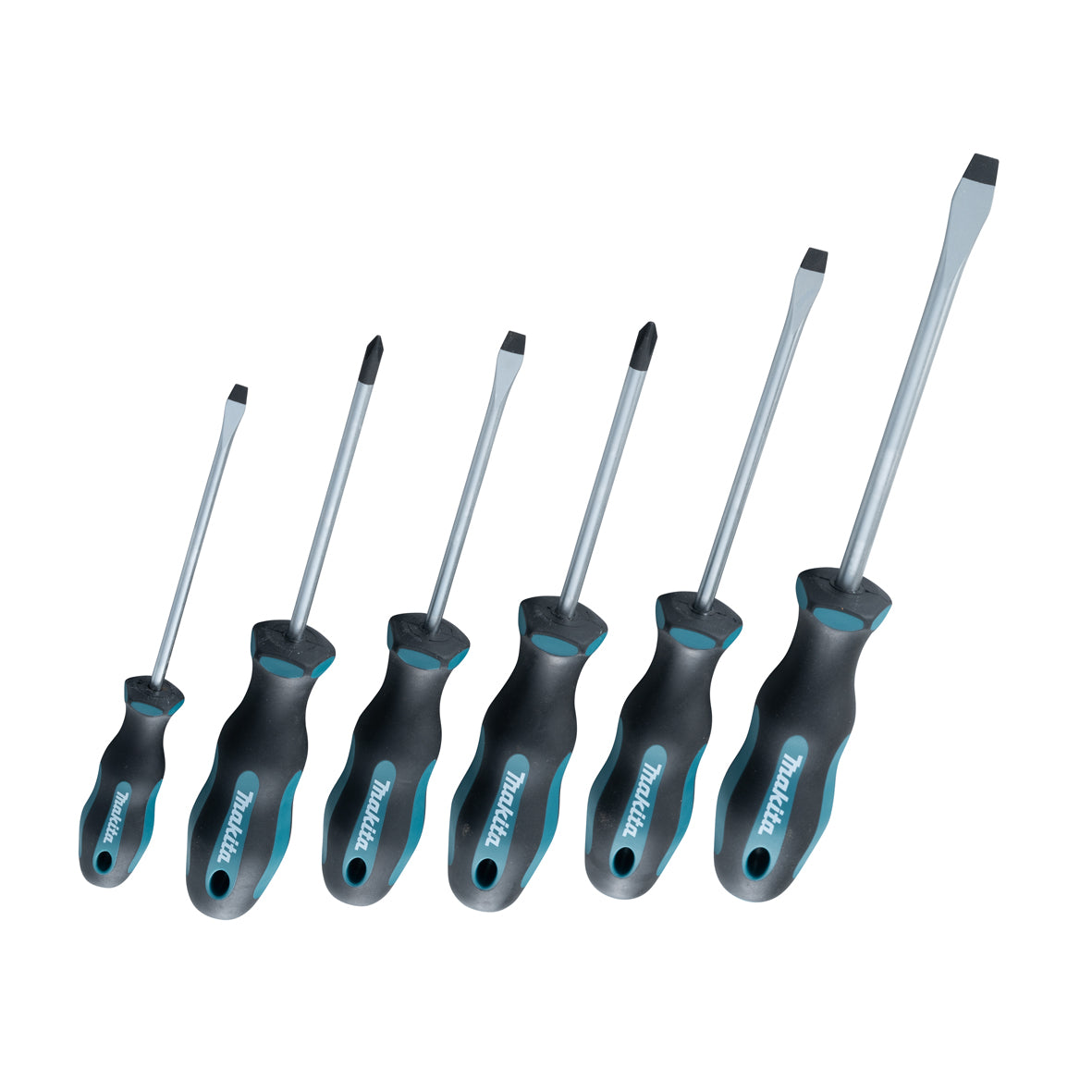 Makita - Hand Screwdriver Set PH & SLOT - 6pk | E-10506