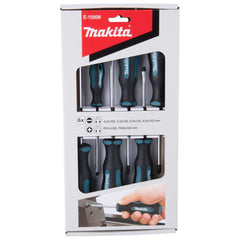 Makita - Hand Screwdriver Set Ph & Slot - 6Pk | E-10506