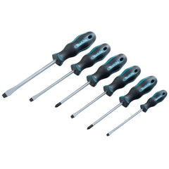 Makita - Hand Screwdriver Set Ph & Slot - 6Pk | E-10506