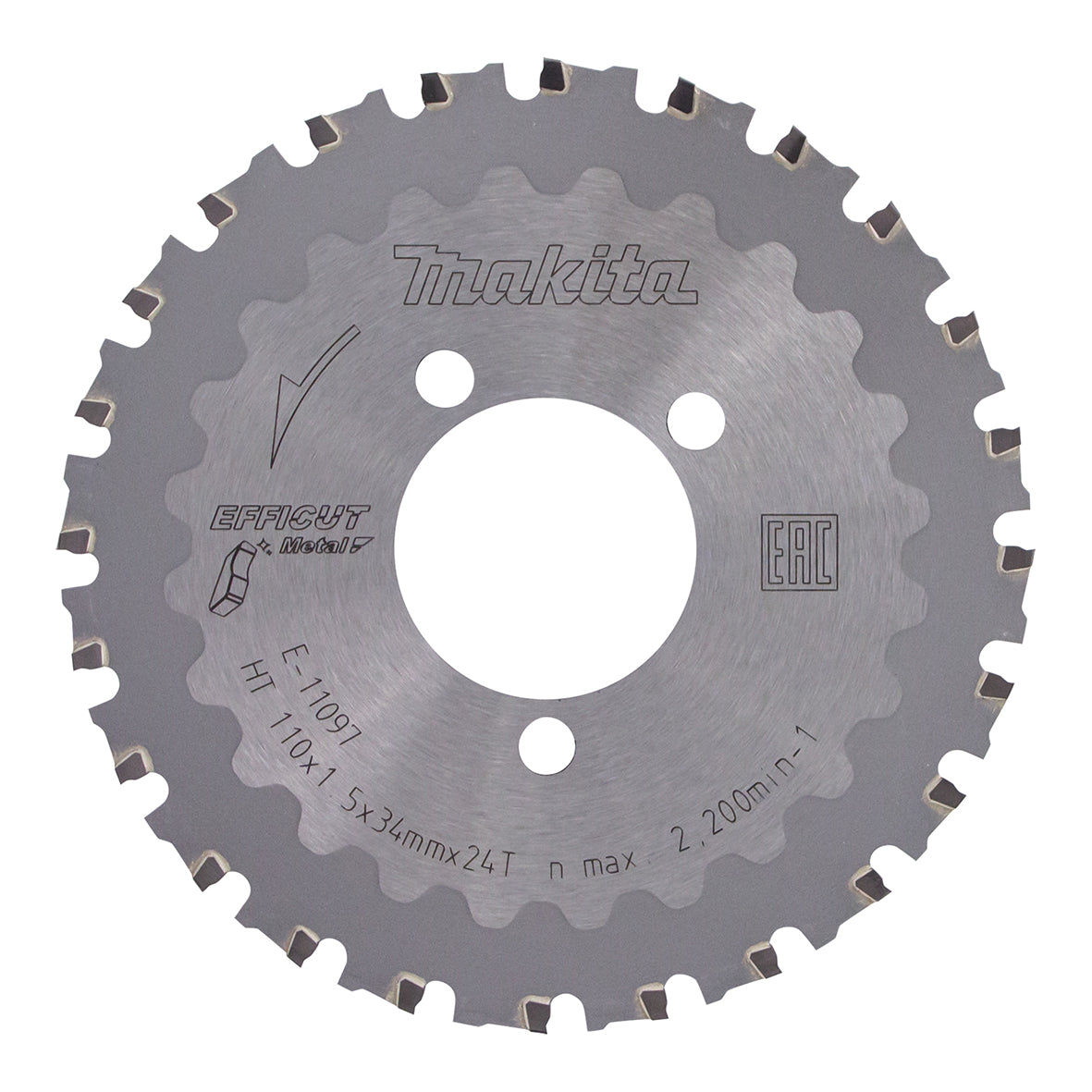 Makita - Efficut REBAR Blade 110mm x 34mm x 24T - DSC251 | E-11097