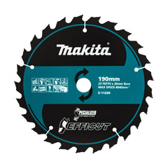 Makita Accessories - Efficut Wood TCT Saw Blade 190mm x 20 x 25T | E-11209