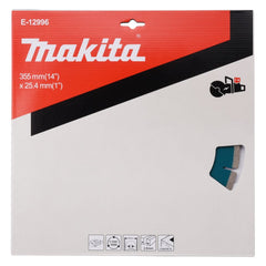 Makita OPE - Powercut Accessory 350mm x 25.4/20mm Diamond Blade Segmented - CE001G | E-12996